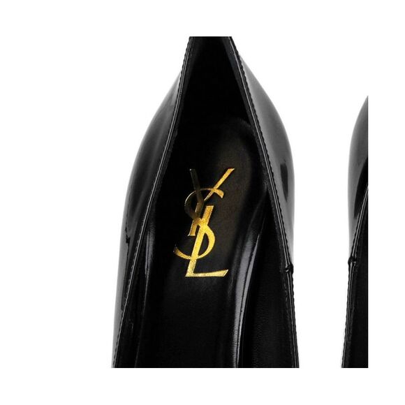 Saint Laurent Women's Black Patent Leather Tribtoo 80 Platform Pump (36 EU / 6 - Picture 6 of 9